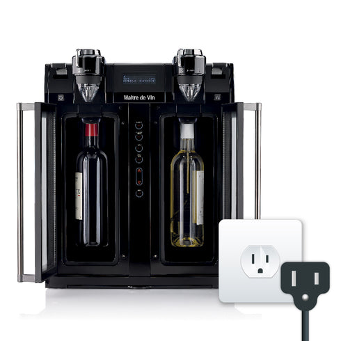 Maitre de Vin® 智能双温餐酒机 | 多功能餐酒机 | 迷你酒柜 | 红酒保存|美酒品尝 | 家居酒柜